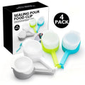 Wide-Mouth Pour Spout Sealing Clips (4-Pack)