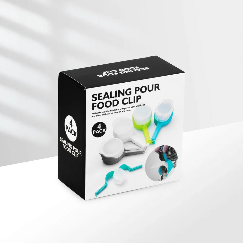 Wide-Mouth Pour Spout Sealing Clips (4-Pack)
